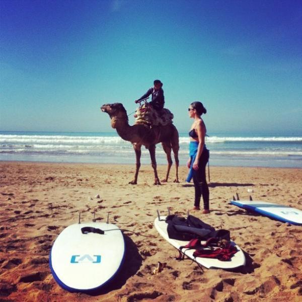 Luxueux appartement pied dans l'eau sur la plage d'Imi Ouaddar Agadir n'Ait Sa Extérieur photo